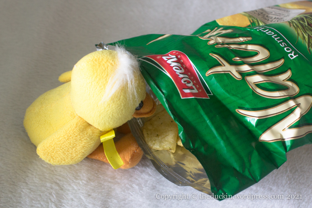 duck smells chips